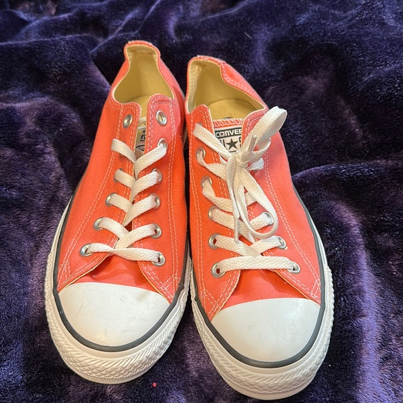 Converse Chuck Taylor All Star Carnival Pink White Canvas Sneakers - Picture 1 of 8